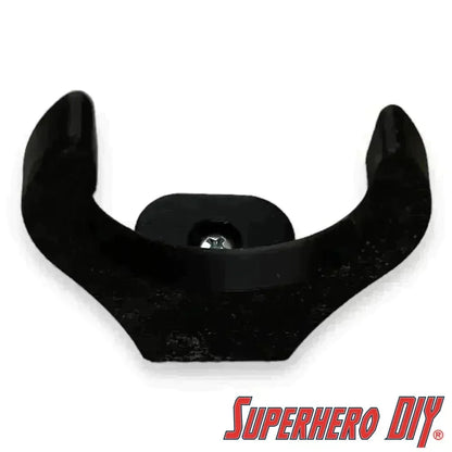 Baseball Bat Holder Wall Mount | Floating Shelf for Baseball Bat Storage or Display - Superhero DIY