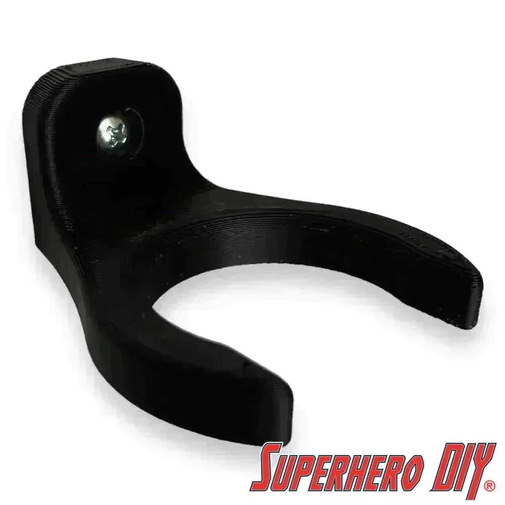 Baseball Bat Holder Wall Mount | Floating Shelf for Baseball Bat Storage or Display - Superhero DIY