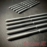 The Batman Gauntlet Darts | 10-pack Bat grapple darts for the 2022 Batman costume | 3D-printed plastic Batman cosplay prop replica - Superhero DIY