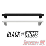 Box Floating Shelf for Jumbo 10" Funko Pops |Fits 10 inch 8.35W X 8.35D Jumbo Pop boxes - Superhero DIY