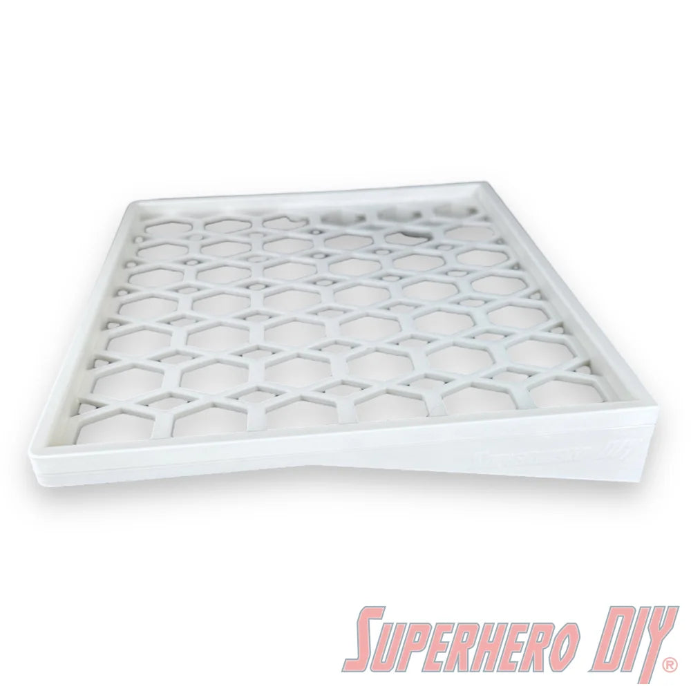 Box Floating Shelf for WIDE Jumbo 10" Funko Pops | Fits 10 inch 12W X 8.25D Jumbo Pop boxes - Superhero DIY