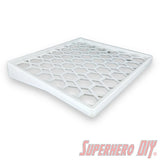 Box Floating Shelf for WIDE Jumbo 10" Funko Pops | Fits 10 inch 12W X 8.25D Jumbo Pop boxes - Superhero DIY