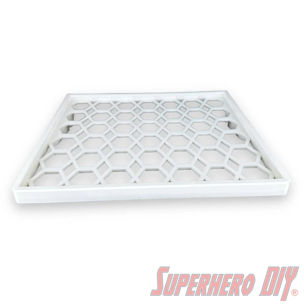 Box Floating Shelf for WIDE Jumbo 10" Funko Pops | Fits 10 inch 12W X 8.25D Jumbo Pop boxes - Superhero DIY
