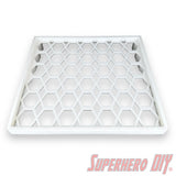 Box Floating Shelf for WIDE Jumbo 10" Funko Pops | Fits 10 inch 12W X 8.25D Jumbo Pop boxes - Superhero DIY