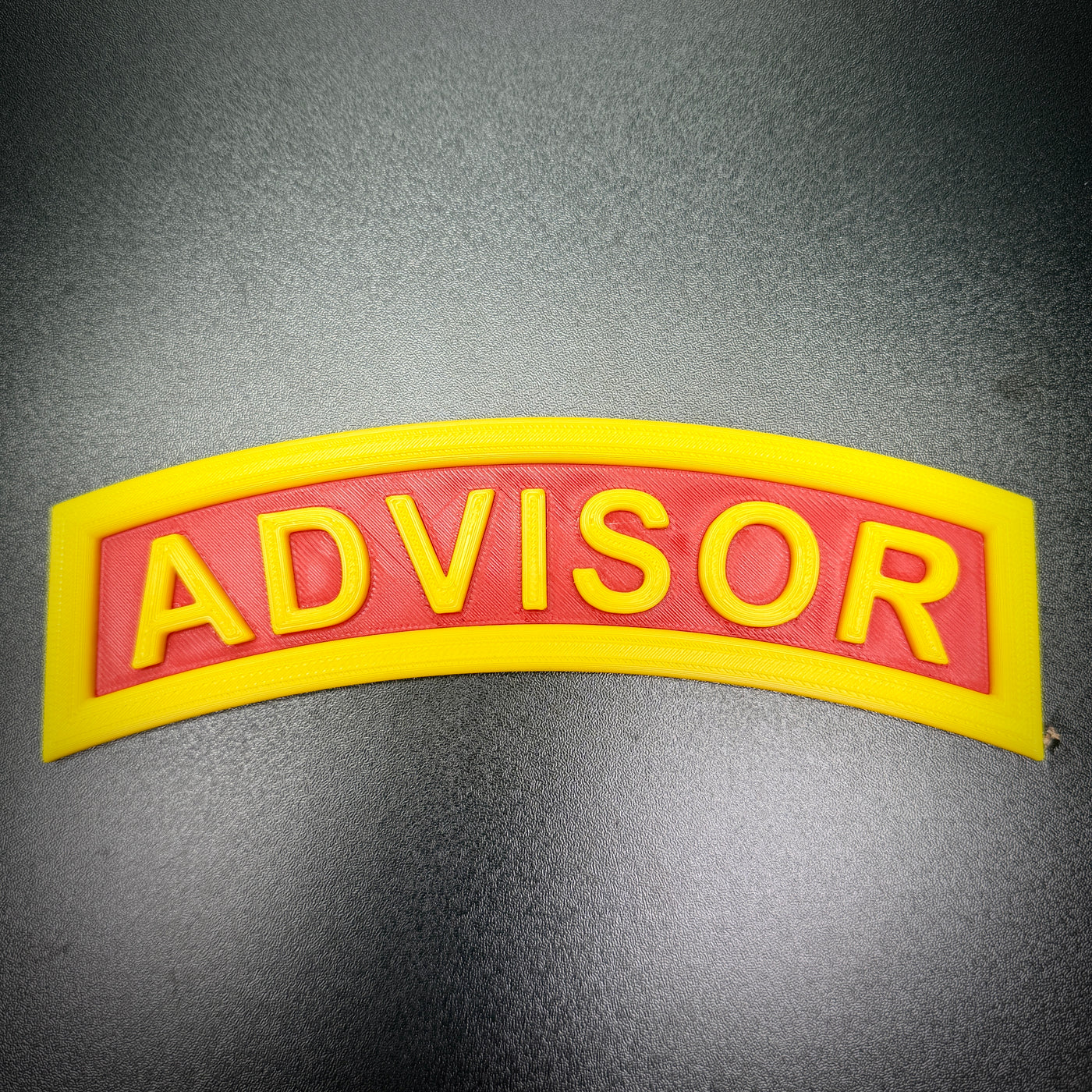 Army Combat Advisor Tab Wall Display, SFAB Tab, 4 to 15 Inch Sizes