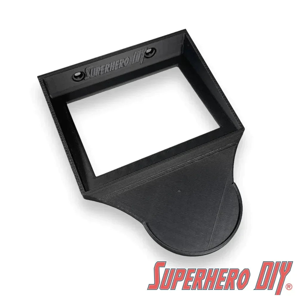 COMBO v2 FRONT Floating Shelf for Funko Pop Box and Pop! | Front-Facing Wall Display Shelf | For Soft Cases or Funko Box only | Screws included - Superhero DIY