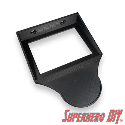 COMBO v2 FRONT Floating Shelf for Funko Pop Box and Pop! | Front-Facing Wall Display Shelf | For Soft Cases or Funko Box only | Screws included - Superhero DIY