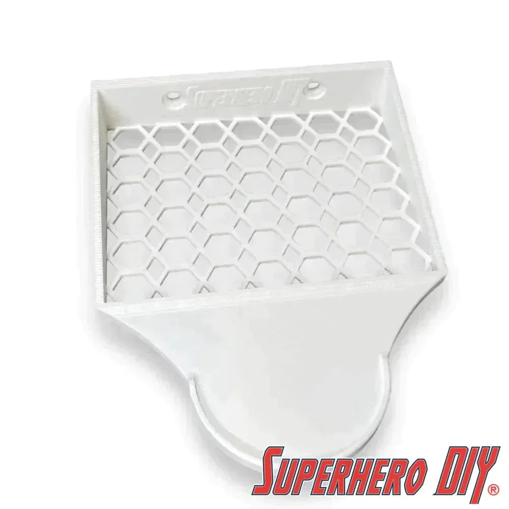 COMBO v2 FRONT Floating Shelf for Funko Pop Box and Pop! | Front-Facing Wall Display Shelf | For Soft Cases or Funko Box only | Screws included - Superhero DIY