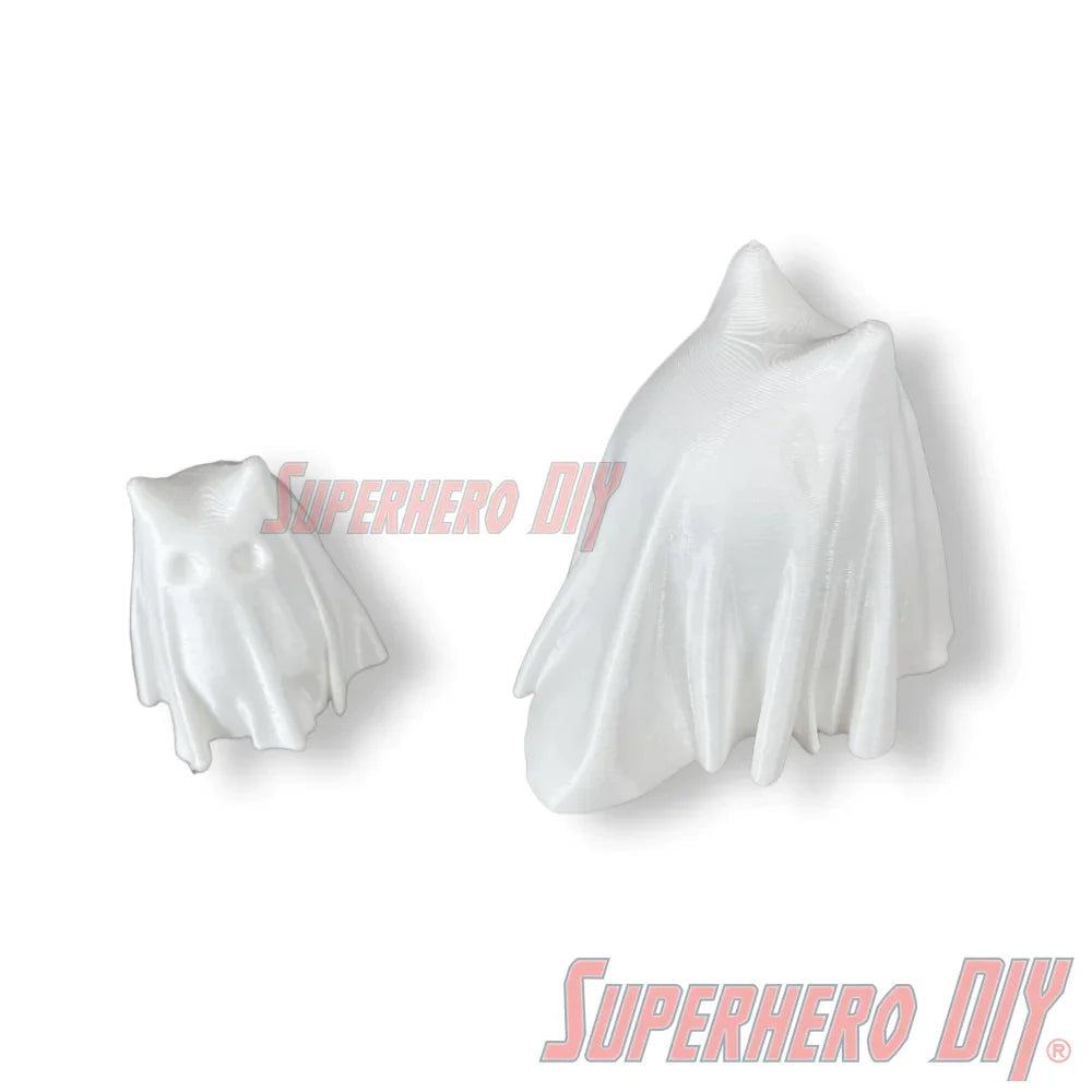 Cute Little Baby Cat Ghost | 3D-printed Ghost Cat Halloween Decoration | Halloween Decor Cute Cat Ghost - Superhero DIY