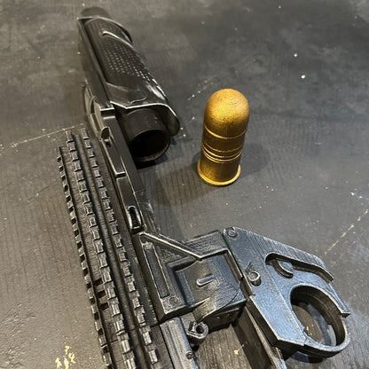 BvS Grenade Launcher Prop Batman v Superman with removable prop grenade and sliding barrel.