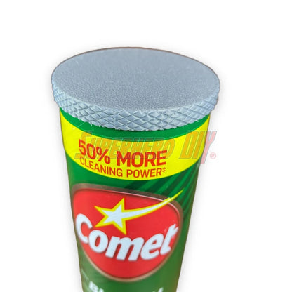 FLEXIBLE Lid for Comet Cleanser | Fits snugly on powder cleanser can | Cover for Comet cans - Superhero DIY