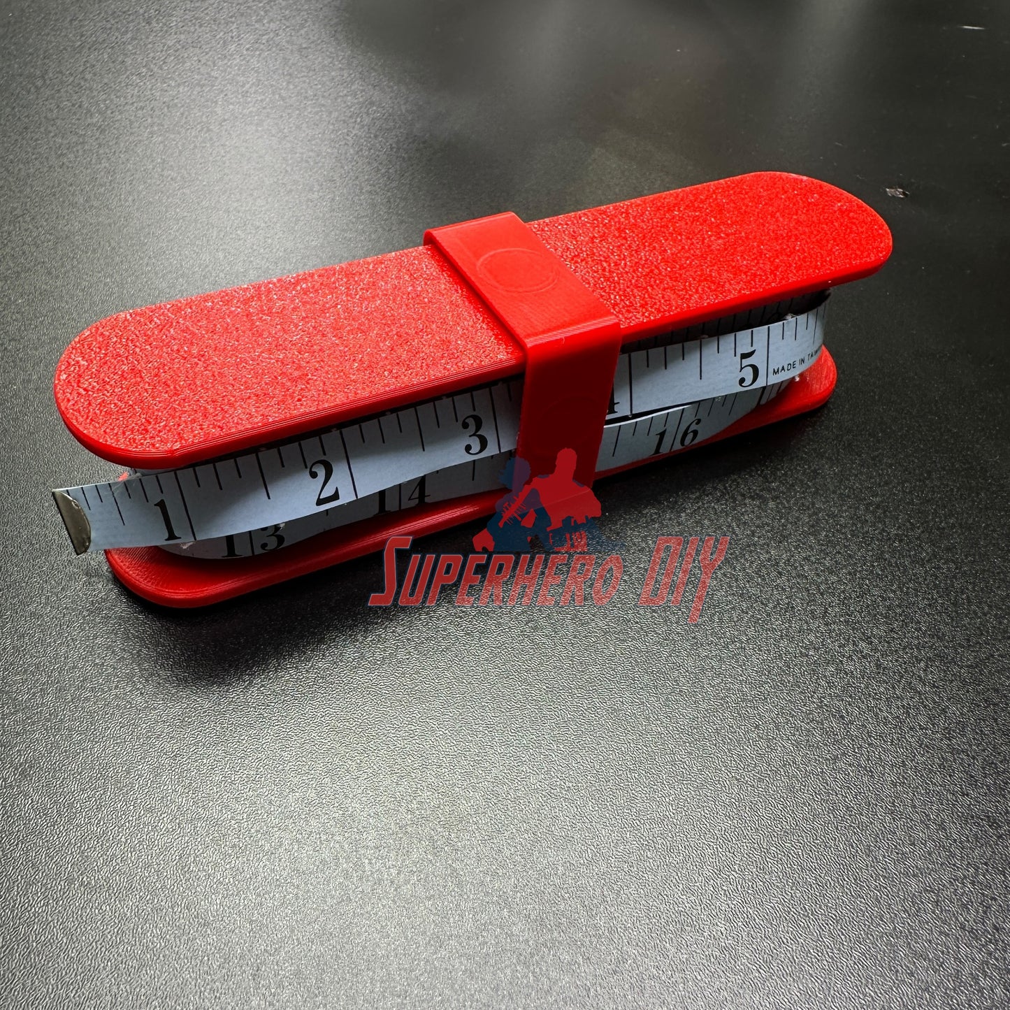 Fabric Tape Measure Holder | Snap-On Sewing Tape Storage for 60" or 145" Tailor’s Tapes | Easy to use, neat tape storage for sewing.