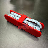 Fabric Tape Measure Holder | Snap-On Sewing Tape Storage for 60" or 145" Tailor’s Tapes | Plastic Sewing Tool for Quilters & DIY.