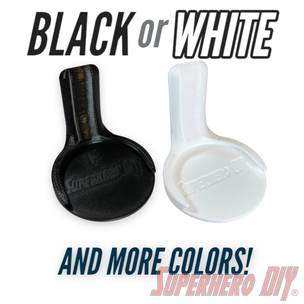 Floating Figure Shelves for Clear Stand Bases | For all your Funko Pops with plastic stands | Comes with command