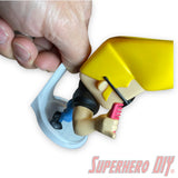 Floating Figure Shelves for Clear Stand Bases | For all your Funko Pops with plastic stands | Comes with command