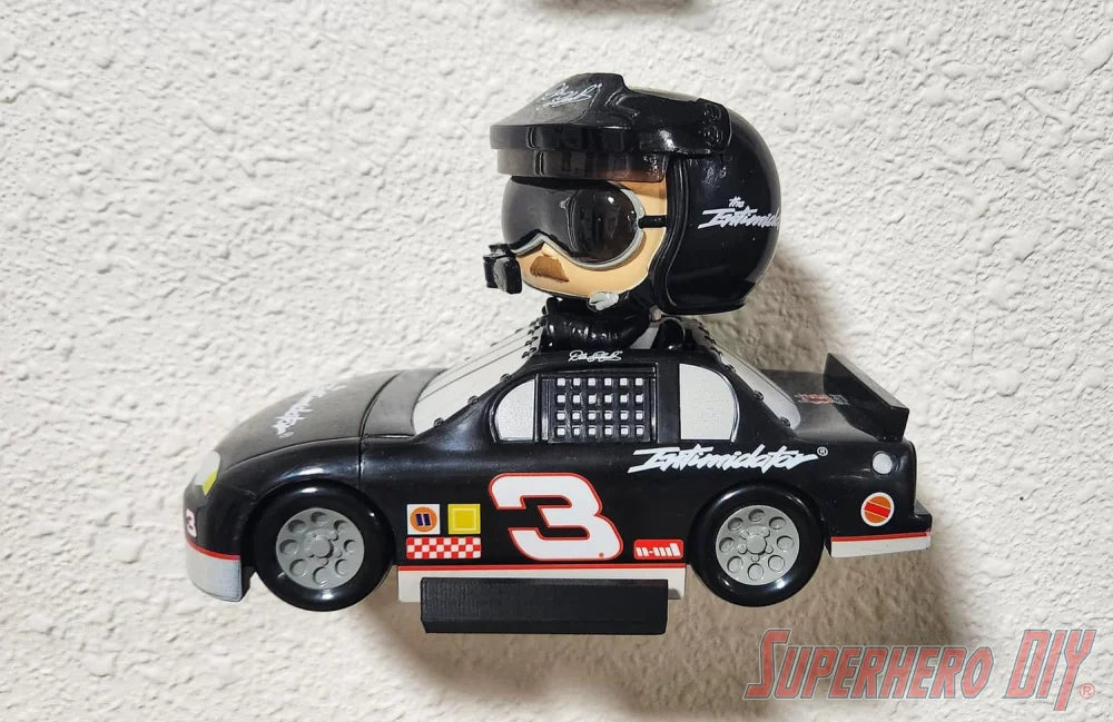 Floating Shelf For Pop! Rides Cars for Wall Display Out of Box | Mounting Screw Included! - Superhero DIY