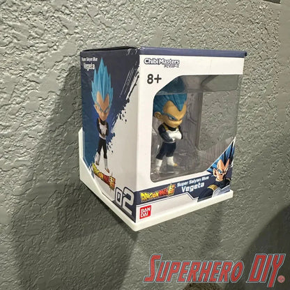 Floating Shelf for Chibi Masters Box | Wall Mount Display | Includes Command Strips - Superhero DIY