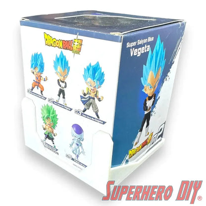 Floating Shelf for Chibi Masters Box | Wall Mount Display | Includes Command Strips - Superhero DIY