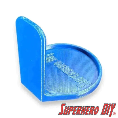 Floating Shelf for Chibi Masters Figures | Out of Box Wall Mount Display | Includes Command Strip - Superhero DIY