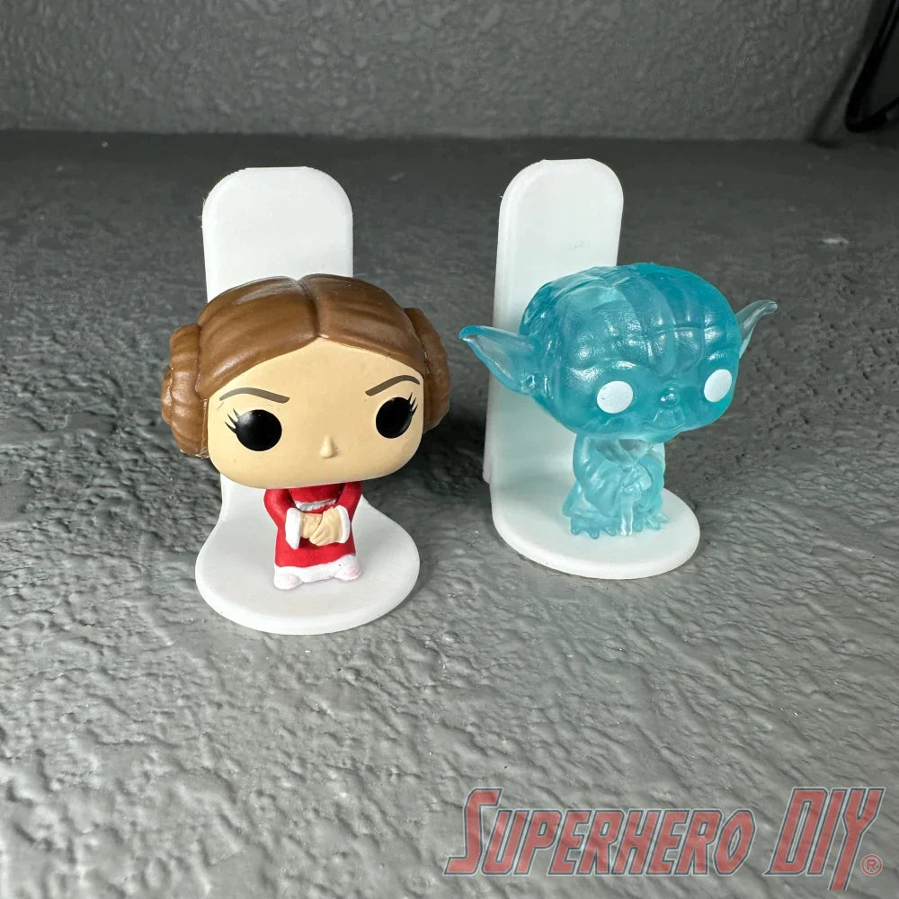 Floating Shelf for Funko Pocket Pops | Out of box wall display | Comes with Command strips! - Superhero DIY