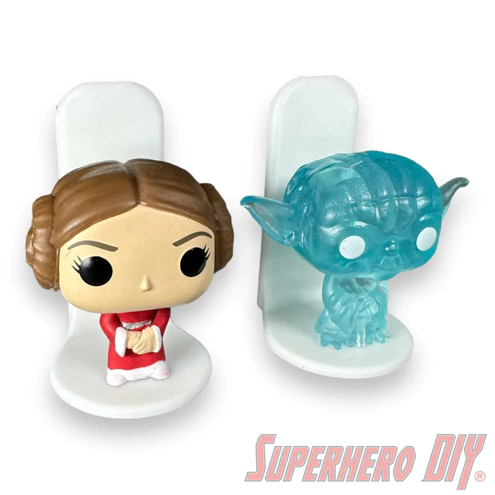 Floating Shelf for Funko Pocket Pops | Out of box wall display | Comes with Command strips! - Superhero DIY