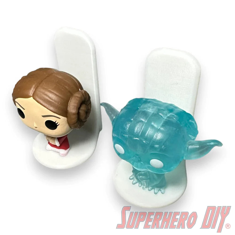 Floating Shelf for Funko Pocket Pops | Out of box wall display | Comes with Command strips! - Superhero DIY