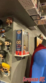Floating Shelf for Funko Pop! Comic Covers | Wall Mount Display | Pop Box Wall Mount | Includes mounting screws - Superhero DIY