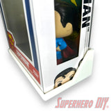 Floating Shelf for Funko Pop! Comic Covers | Wall Mount Display | Pop Box Wall Mount | Includes mounting screws - Superhero DIY