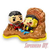Floating Shelf for Funko Pop! Moment Omni Man & Invincible #1503 (Think Mark) Out-of-Box - Superhero DIY