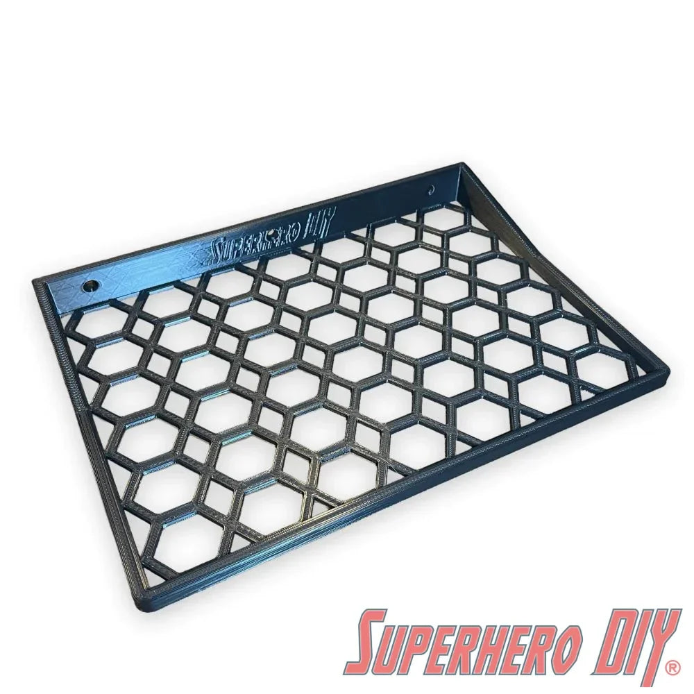 Floating Shelf for Funko Pop! Movie Moments 10W x 7D Box | Box Display Wall Mount | Includes mounting screws - Superhero DIY