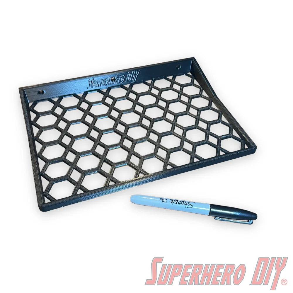 Floating Shelf for Funko Pop! Rides Boxes 9.25W x 7D | Box Display Wall Mount | Includes mounting screws - Superhero DIY