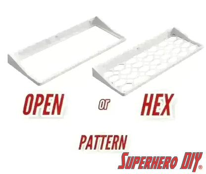 Floating Shelf for Funko Pop! Train: Walt Disney on Engine | 8-in W x 3.5-in D | Pop Box Wall Mount | Includes mounting screws - Superhero DIY