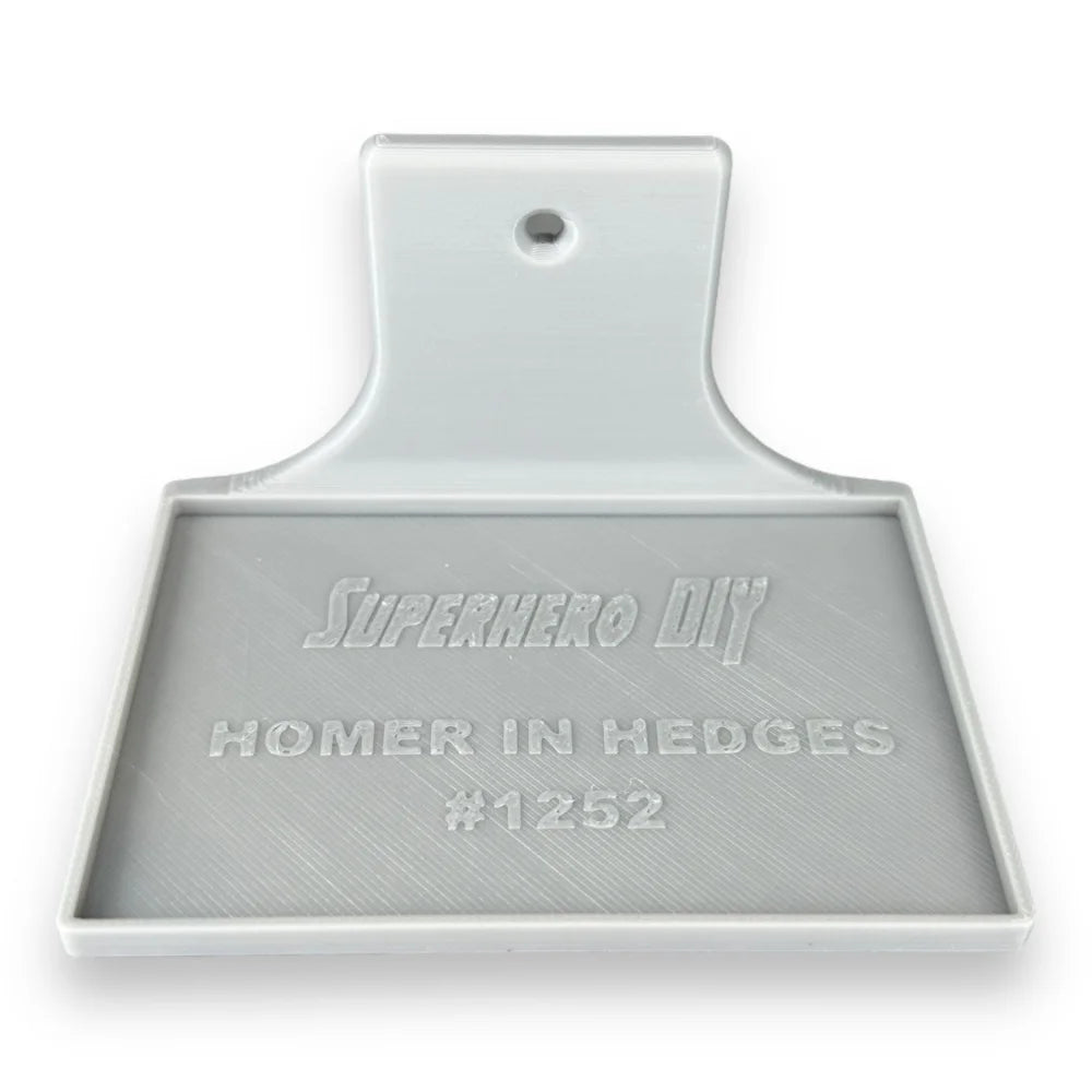 Floating Shelf for Homer in Hedges #1252 | Out of box wall display shelf - Superhero DIY