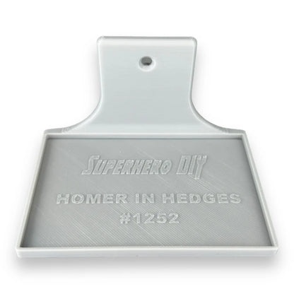 Floating Shelf for Homer in Hedges #1252 | Out of box wall display shelf - Superhero DIY