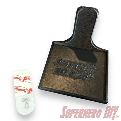 Floating Shelf for Pop! Football NFL Funko Pops | Square base fits grass base - Superhero DIY