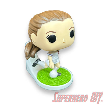 Floating Shelf for Soccer Player Funko Pops | Fits Pop Football with round grass base - Superhero DIY