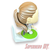 Floating Shelf for Soccer Player Funko Pops | Fits Pop Football with round grass base - Superhero DIY