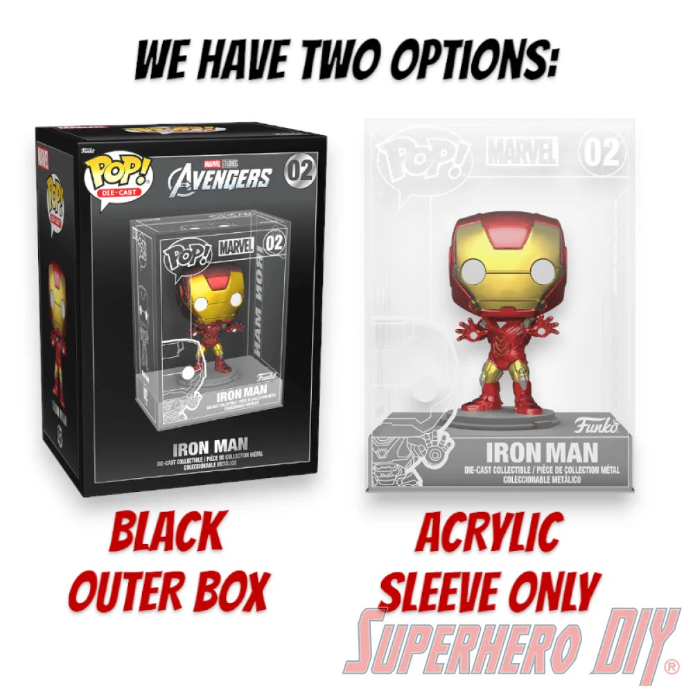 Floating Shelves for Die-Cast Funko Pop Case | Wall Mount Collectible Funko Pop Box Display Shelf Honeycomb | Fits DIE CAST Funko - Superhero DIY