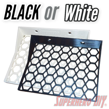 Floating Shelves for Die-Cast Funko Pop Case | Wall Mount Collectible Funko Pop Box Display Shelf Honeycomb | Fits DIE CAST Funko - Superhero DIY