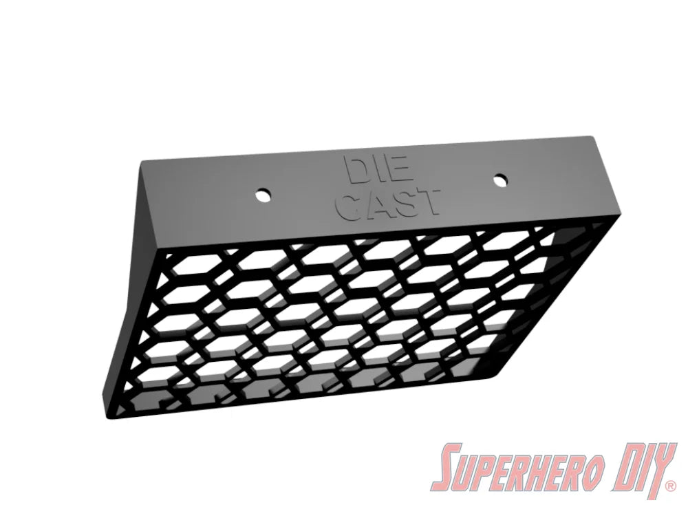 Floating Shelves for Die-Cast Funko Pop Case | Wall Mount Collectible Funko Pop Box Display Shelf Honeycomb | Fits DIE CAST Funko - Superhero DIY