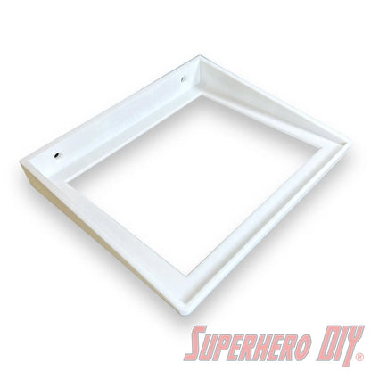 Floating Shelves for Funko Pop! DELUXE Box or Super fits 7.5W X 6D | Fits Soft Plastic Box Cases/Protectors - Superhero DIY