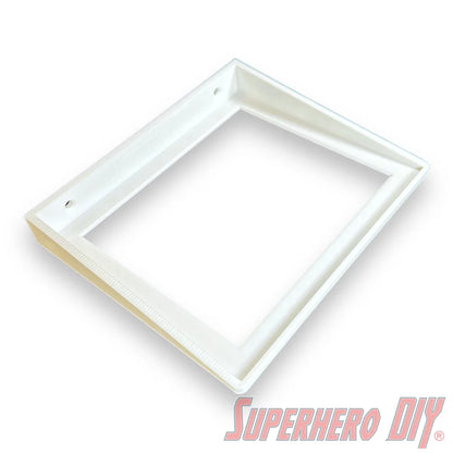 Floating Shelves for Funko Pop! DELUXE Box or Super fits 7.5W X 6D | Fits Soft Plastic Box Cases/Protectors - Superhero DIY