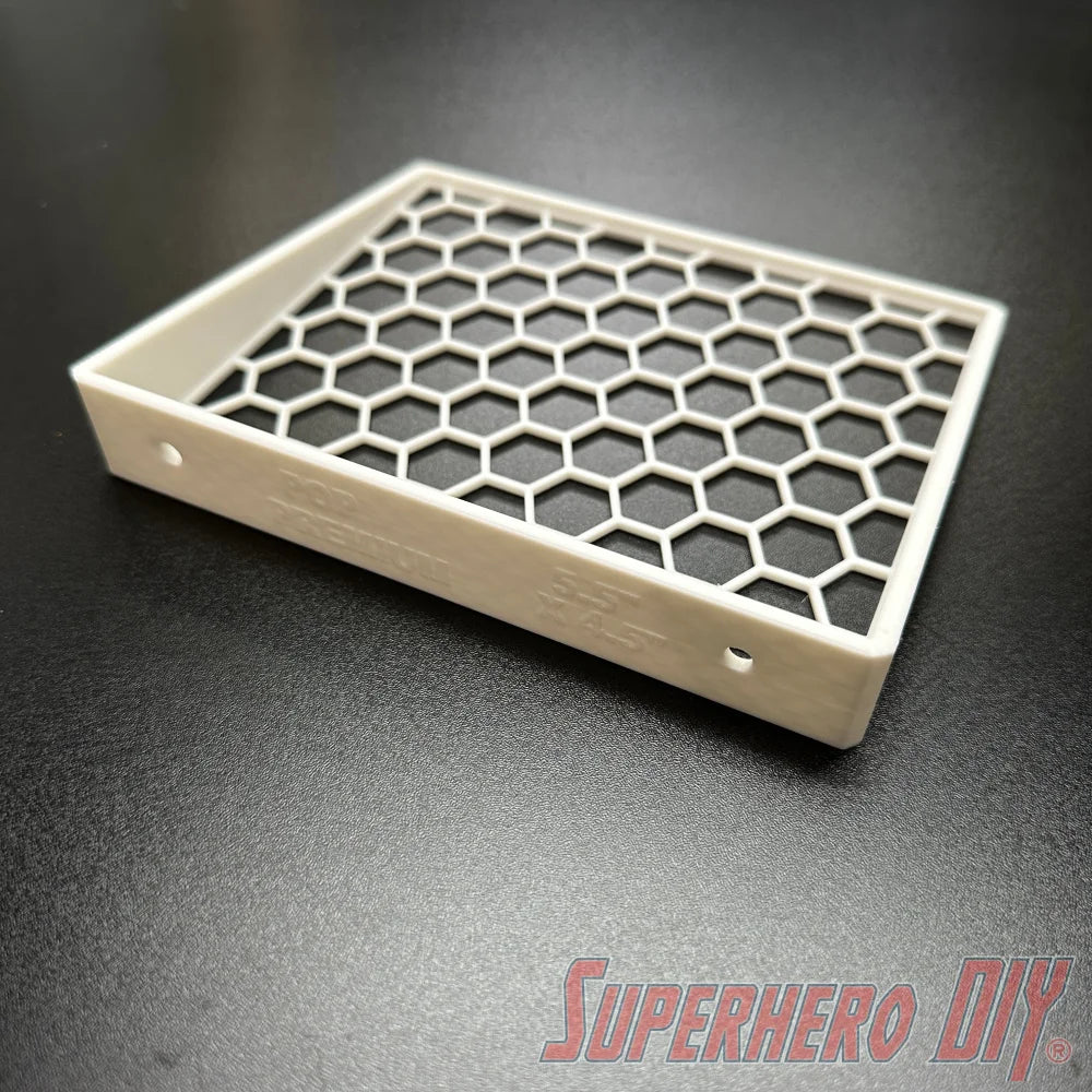 Floating Shelves for Funko Pop! Premium Box fits 5.5W X 4.5D | Fits Soft Plastic Box Cases/Protectors Collectibles