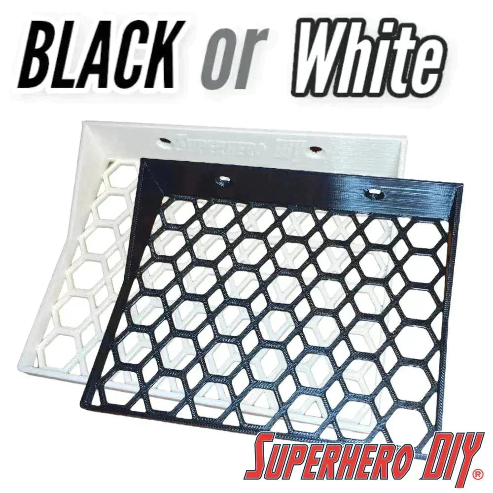 Floating Shelves for Handmade by Robots Vinyl Collectible Boxes | Display Shelf for HMBR | Mounting hardware included - Superhero DIY