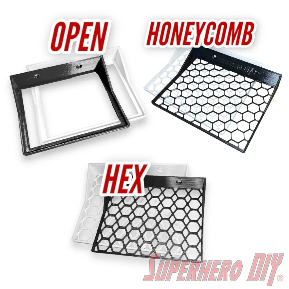 Floating Shelves for YouTooz Collectibles for in-box display | Wall Mounted | Fits Soft Cases or YouTooz Box only | Mounting hardware included - Superhero DIY