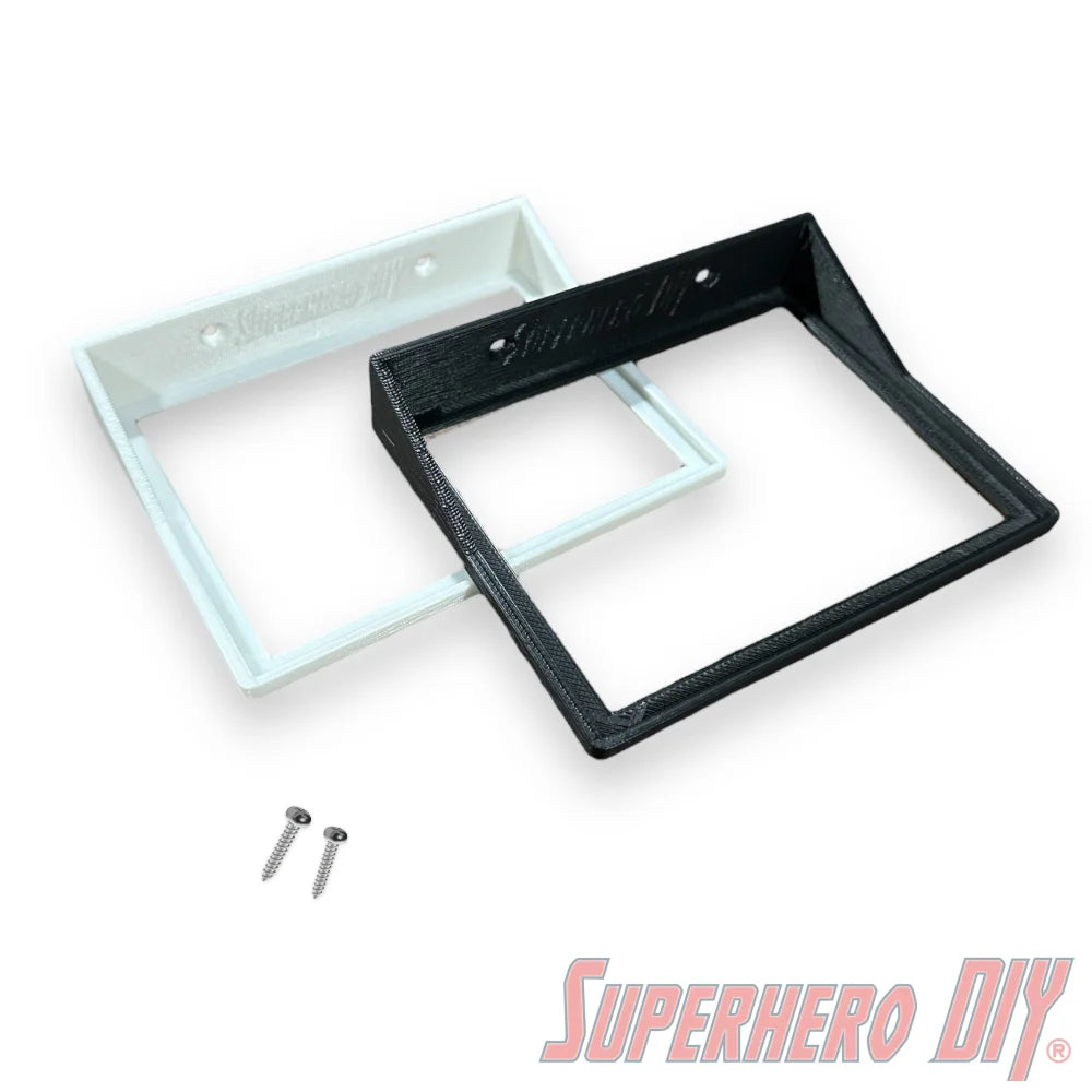 Floating Shelves for YouTooz Collectibles for in-box display | Wall Mounted | Fits Soft Cases or YouTooz Box only | Mounting hardware included - Superhero DIY
