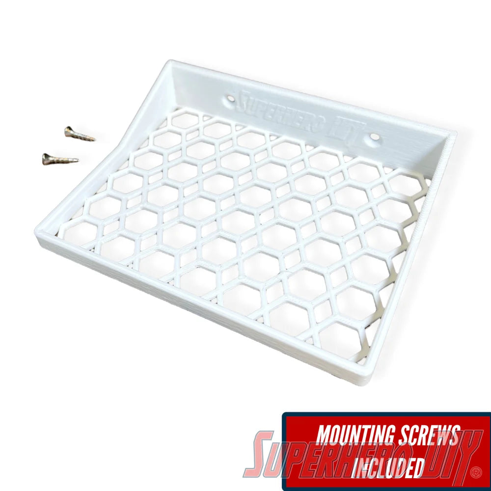 Floating Shelves for YouTooz Collectibles for in-box display | Wall Mounted | Fits Soft Cases or YouTooz Box only | Mounting hardware included - Superhero DIY