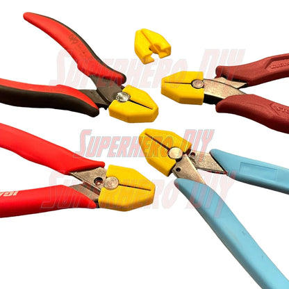 Flush Cutter Cap | Cover for Flush Cutter wire cutter pliers | Keep safe from sharp points with this great cap! - Superhero DIY