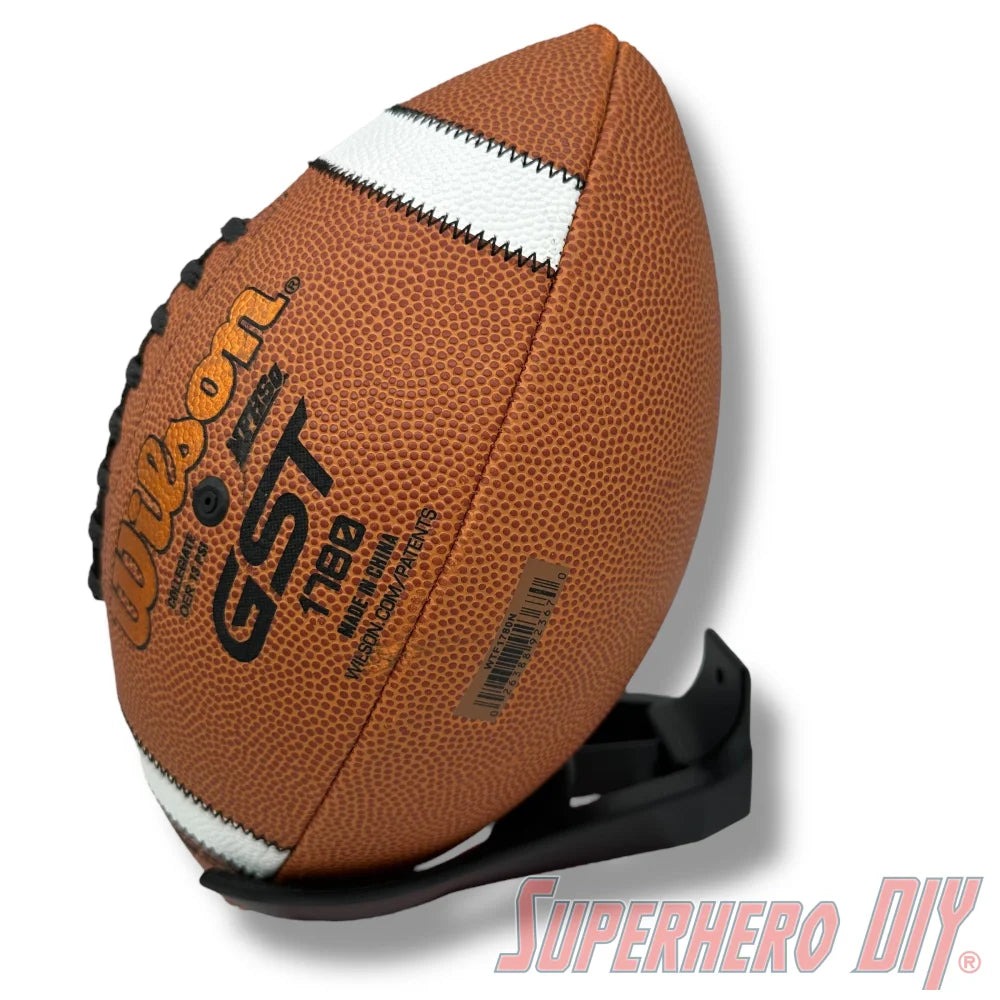 Football Holder Wall Mount | Football Display Mount 🏈 - Superhero DIY