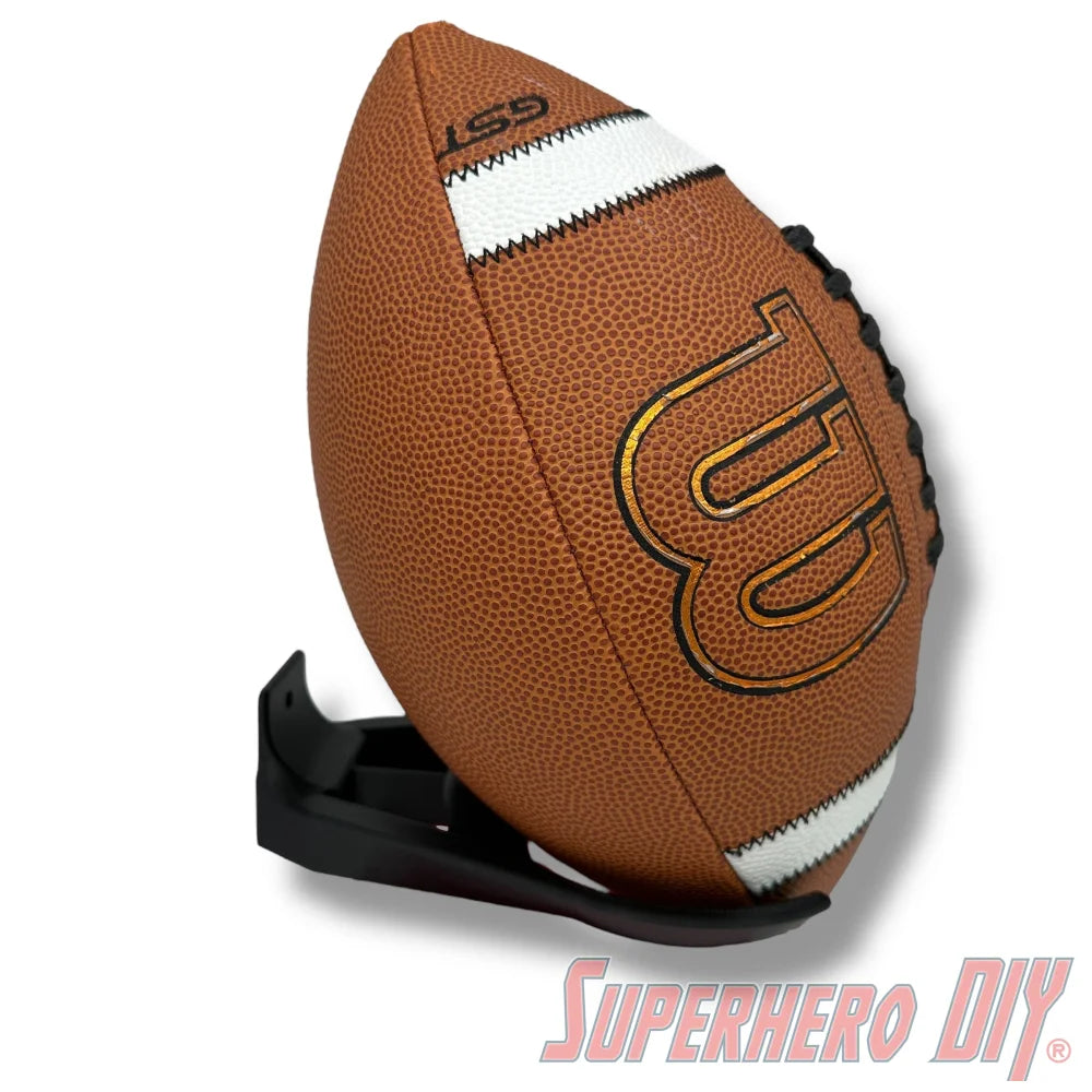 Football Holder Wall Mount | Football Display Mount 🏈 - Superhero DIY